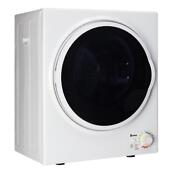 Electric Home Apartment 1 6 Cu Ft 5 5lbs Dryer Machine Tumble Knob Control White