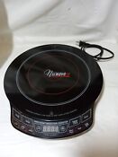 Nuwave 2 Precision Portable Induction Cooktop Model 30141 Cr Tested Working