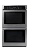 Samsung Nv51t5511ds 30 5 1 Cf Built In Electric Double Wall Oven With Wifi Ss