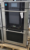 New Out Of Box Never Used Viking Virtuoso Series 30 Double Wall Ovens Stainless