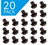 20 Pack Viking Range Compatible Rubber Feet Bumpers For Gas Stove Burner Grates