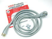Range Oven Electric Power Cord 3 Prong Wire 50 Amp 10 Foot Heavy Duty