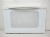Ge Double Oven Door Outer Glass W Vent Trim Handle Wb57t10180 Wb07k5424