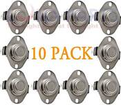 10 Pack Dryer Thermostat For Whirlpool Kenmore Ap6008270 Ps11741405 3387134