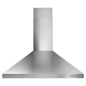 Whirlpool 30 In Convertible Stainless Steel Wall Mounted Range Hood Wvw53uc0fs