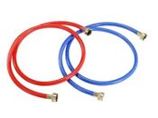 Rubber Washing Machine Hoses 3 Foot Long 2 Pack Color Coded Pro Dynamic