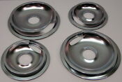 Drip Pans Rings Set For Vintage Ge And Hotpoint Ranges 2 6 2 8 
