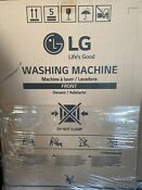 Lg 24 White Front Load Washer Dryer Set Wm1385hw Dlec885w