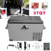 37qt Portable Mini Fridge Freezer Car Refrigerator Cooler Electric Home Travel