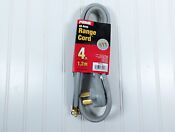 Prime Range Oven Electric Power Cord 3 Prong Wire 40 Amp 4 Foot Heavy Duty New