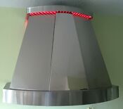 Range Hood 42 Stainless Steel 304 And Led Lights Remote Control Led 