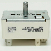 316436000 Range Stove Element Burner Switch For Frigidaire Ap3890378 Ps1145039