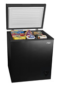 Compact Upright Deep Freezer Chest W Removable Basket 5 Cu Ft Home Office