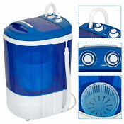 Portable Compact Mini Laundry Washing Machine Washer Spinner Drain Pump Hose