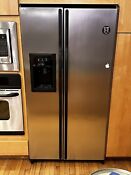 Ge Stainless Steel Side By Side Refrigerator