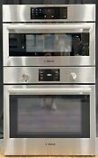 Bosch 500 Series Hbl57m52uc 30 Inch Double Combination Electric Wall Oven