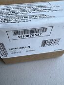Whirlpool Genuine Dishwasher Drain Pump Part W10876537