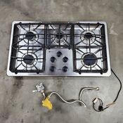 Ge Profile Gas Range Stove Jgp963sek1ss Cooktop Stainless Cook Top Kitchen