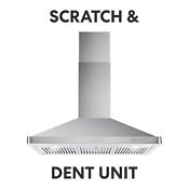 36 In Wall Mount Range Hood Open Box Major Imperfections Stainless Steel