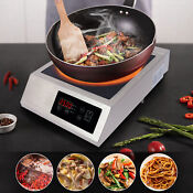 Portable Commercial Induction Cooktop Single Burner Cooker Stove Hot Plate