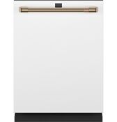 Cafe Cdt875p4nw2 24 Fully Integrated Smart Built In Dishwasher In Matte White