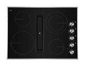 Jenn Air Jed3430gs Euro Style 30 Glass Downdraft Electric Stove Cooktop See Pic