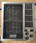 Jenn Air C101 Electric Stainless Steel Single Unit Cooktop Grill Only Downdraft