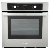 24 2 5 Cu Ft Electric True European Convection Single Wall Oven Stainless Steel