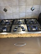 5 Burner Natural Gas Maytag Stainless Steel Cook Top 36 X 20 
