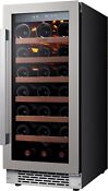 Ca Lefort 33 Bottles Built In Under Counter Mini Fridge Wine Cooler Refrigerator