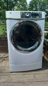 Ge Appliance Steam Tech Electric Clothes Dryer White
