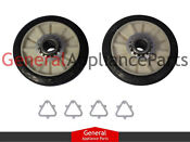 Gas Dryer Rear Drum Support Roller Kit Fits Sears Kenmore Roper Estate 349241t