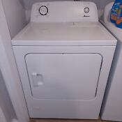 Amana Gas Dryer W Propane Conversion Kit White Front Load Ngd4655ew1