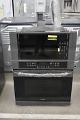 Frigidaire Fgmc3066ud 30 Black Stainless Microwave Oven Combo Oven Nob 117475