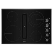 Jennair Jed3430gb Euro Style 30 Built In Electric Cooktop Black Floating