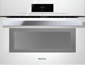 Miele H6800bmbrws M Touch Series 24 Inch Single Wall Speed Oven In White