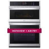 Lg Wcep6427f 30 Built In Convection Combination Electric Wall Oven Microwave Ss