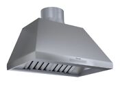 Thermador Professional Series 36 Wall Mount Ducted Hood Hpcn36ws Read 