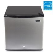 Whynter Energy Star 1 1 Cu Ft Upright Freezer With Lock Stainless Steel