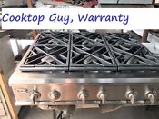 36 Ge Monogram Stainless Gas Range Top 6 Or 4 Grill In La New Spark Module