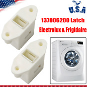 2 Pack 137006200 Washer Pedestal Door Latch For Frigidaire Electrolux Kenmore