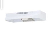 Nutone 30 Range Hood Rl6230wh White On White Ductless Two Speed Operation 