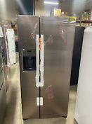 Ge Gss23gypfs 33 Stainless 23 0 Cu Ft Side By Side Refrigerator Nob 143639