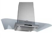 Thermador 40 Masterpiece Glass Canopy Stainless Steel Island Hood Hmib40hs