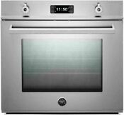 Bertazzoni 30 Stainless Steel Dual Fan Convection Electric Wall Oven F30proxe