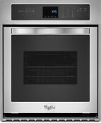 Whirlpool Wos51es4es 24 Stainless Steel Single Wall Oven