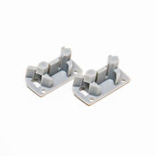 Choice Parts 2 Pack Of W10195622cm Dishwasher Rack Stop Clip For Whirlpool