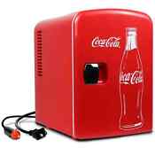 Coca Cola Kwc 4c 0 14 Cu Ft Mini Fridge Red
