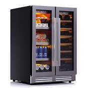 Ca Lefort 24 Dual Zone Wine Cooler Beverage Refrigerator Fridge Built In