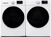 Smad 27 Full Size Front Load Washer Dryer Set Freestanding Side By Side